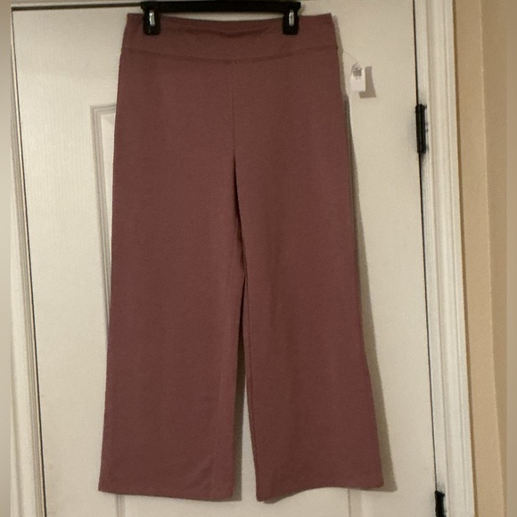 Old Navy Wide-Leg Mauve Pants - Picture 1 of 7